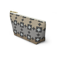 World's Fair Accessory Pouch w T-bottom in Brown